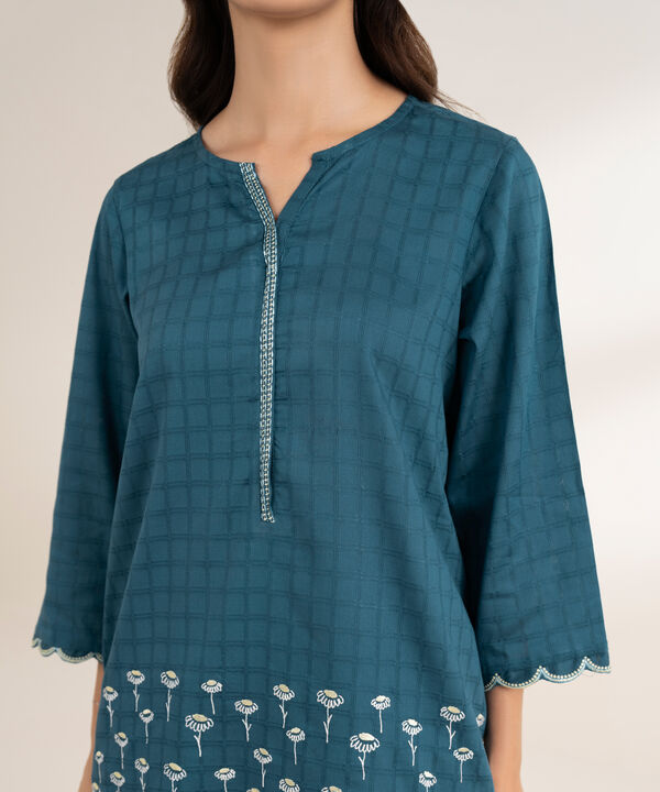 Embroidered Cotton Shirt